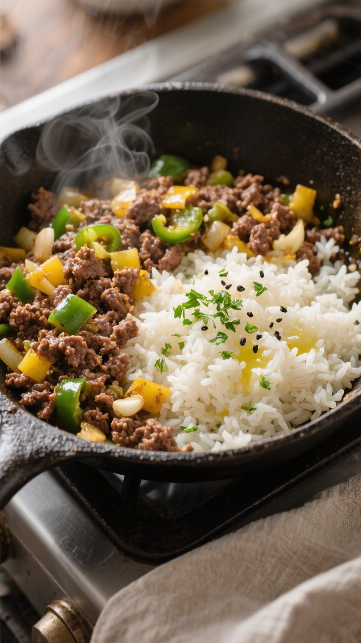 Easy Ground Beef Rice Skillet Dinners for Busy Weeknights