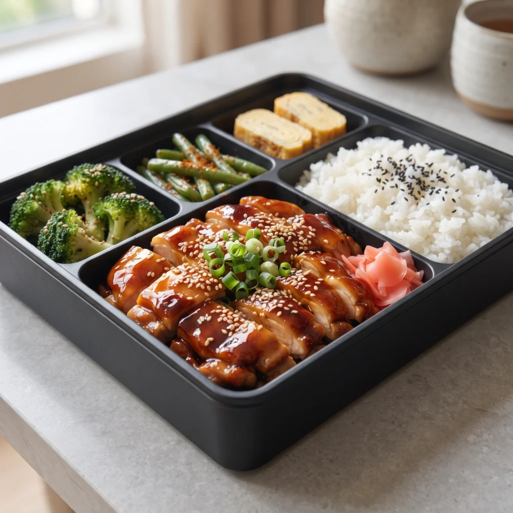 Japanese Teriyaki Chicken Bento Bowl