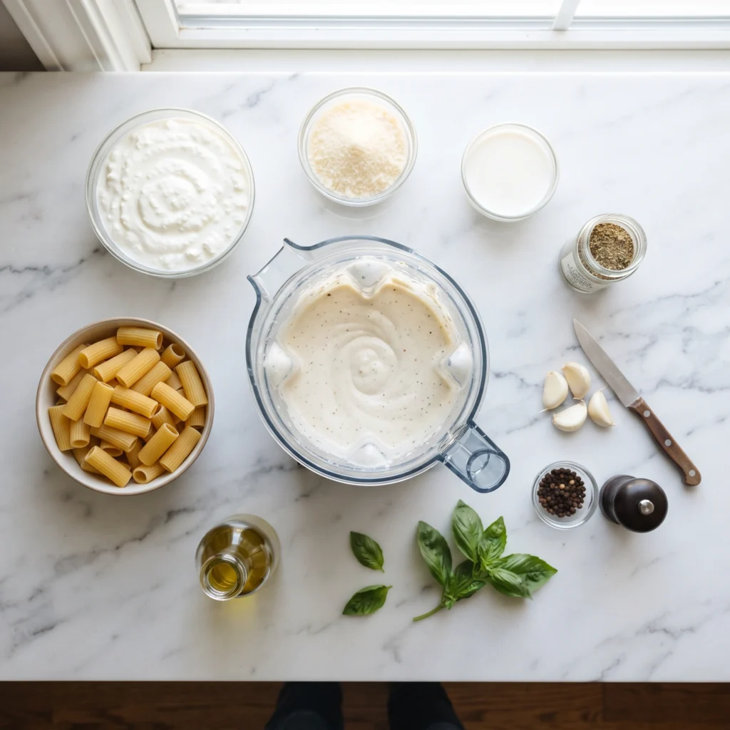 High Protein Cottage Cheese Pasta Sauce