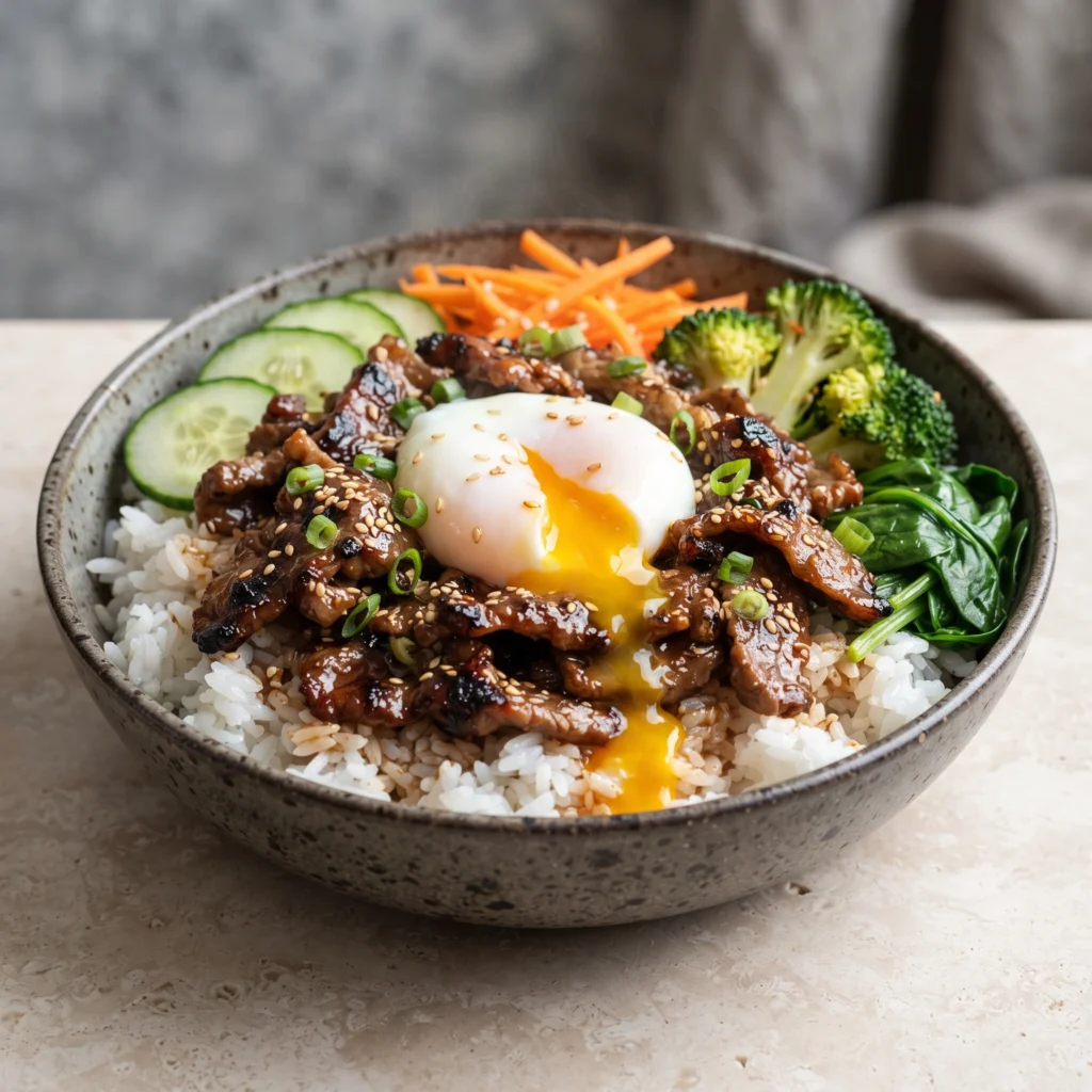 Korean Beef Rice Bowl