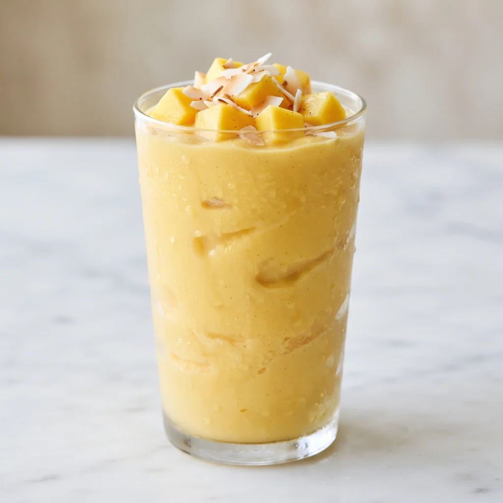 Mango Coconut Smoothie